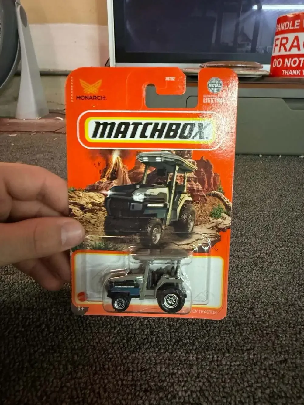 Matchbox Monarch EV Tractor Diecast Car